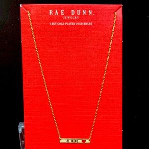 Holiday SALE 🎁⬇️ Rae Dunn “Be Mine” Bar necklace